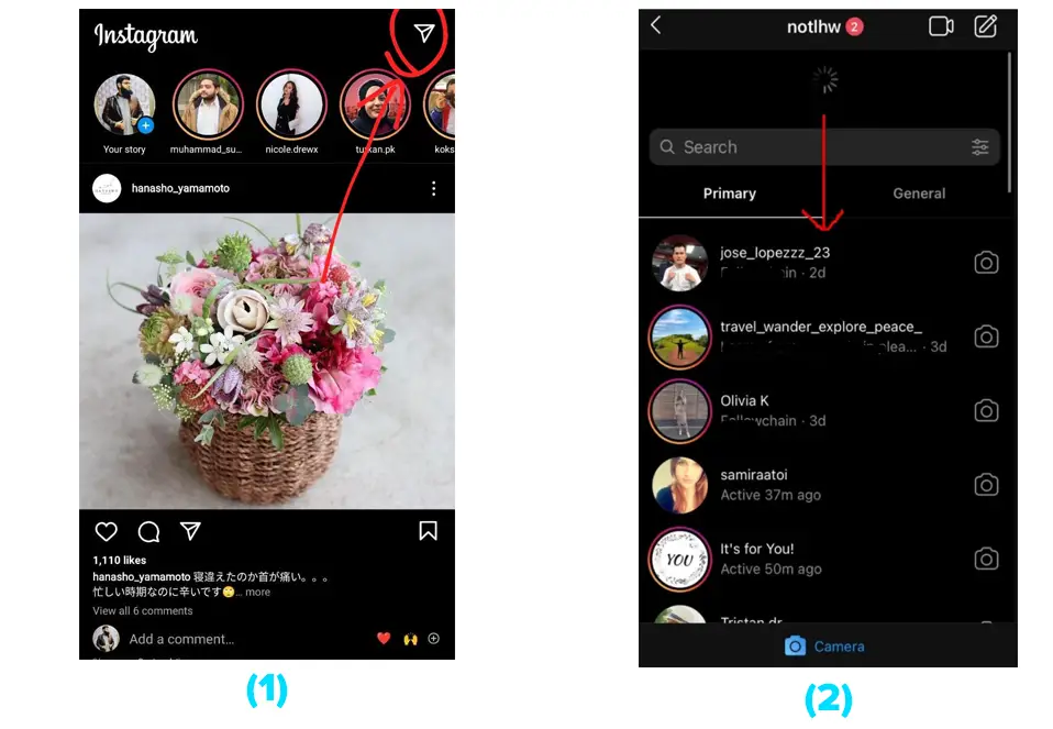 Instagram Inbox refresh method