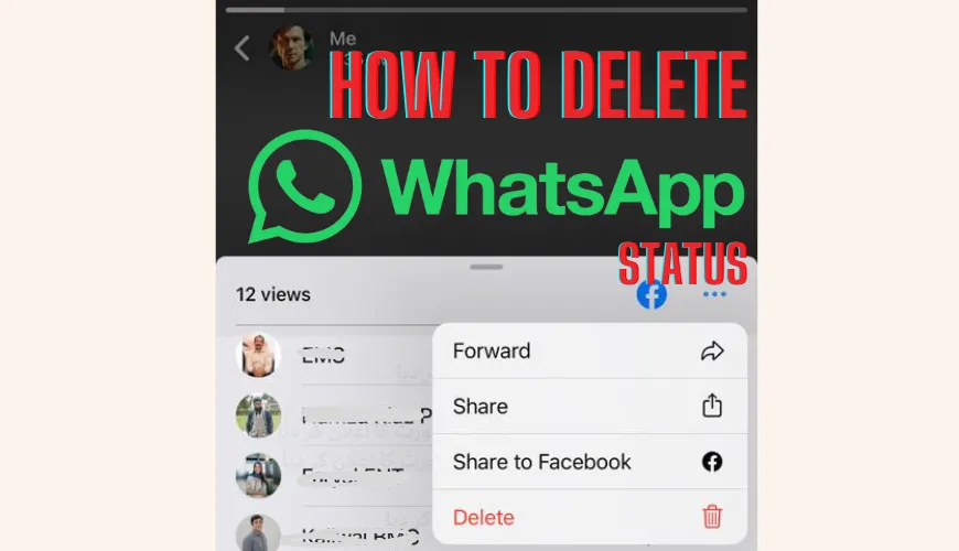 How to Delete What’s App Status in IOS 17